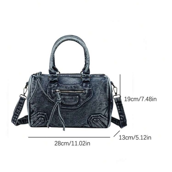 Denim Blue Handbag - Picture 6 of 6